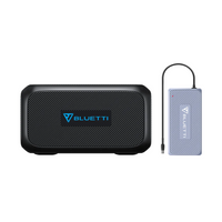 BLUETTI Expansion Battery B230, 2048Wh LiFePO4 Battery Pack for Power Station AC180/AC200MAX/AC200P/EP500Pro,DC Power Source w/ 100W USB-C for Emergency, Road Trip (D050S Charging Enhancer Included)