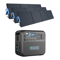 bluetti ac200max and three pv200