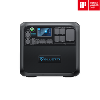 BLUETTI Solar Generator AC200MAX with 420W Solar Panel Included, 2048Wh Portable Power Station w/ 4 2200W AC Outlets, LiFePO4 Battery Pack, Expandable to 8192Wh for Home Backup, Road Trip, Off Grid