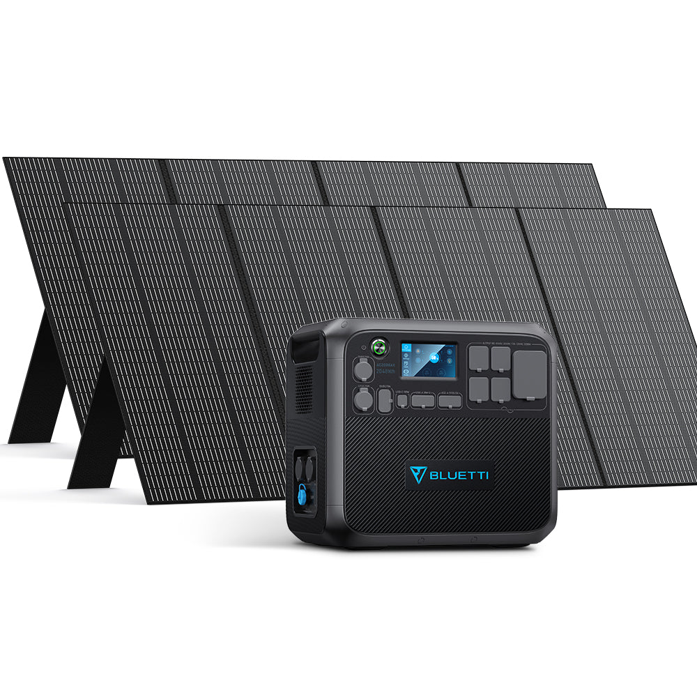 BLUETTI AC200MAX + 2*PV380 | Solar Generator Kit
