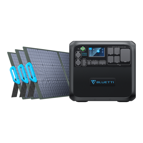 BLUETTI AC200MAX + 3*PV200 | Solar Generator Kit