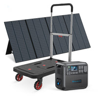 BLUETTI AC200MAX + 1*PV380 | Solar Generator Kit+Trolley