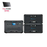 BLUETTI AC300 + 2*B300 | Home Battery Backup