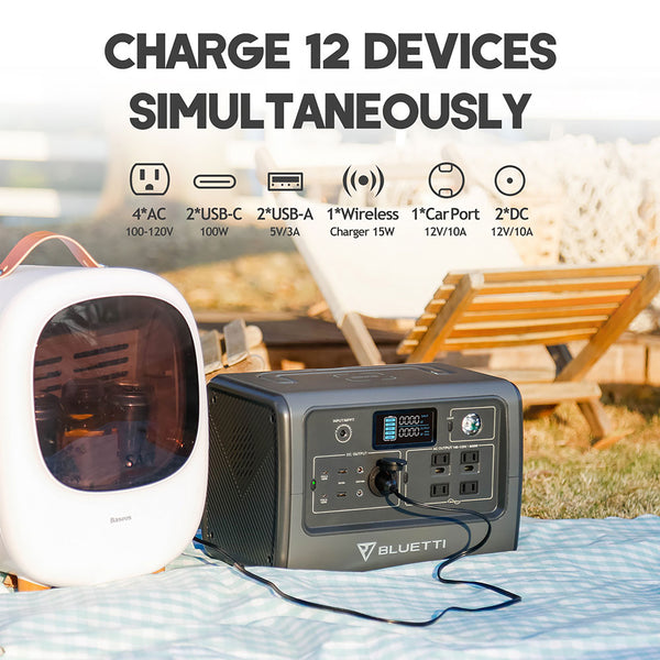 BLUETTI EB70 + 1*PV220 | Solar Generator Kit+CBag