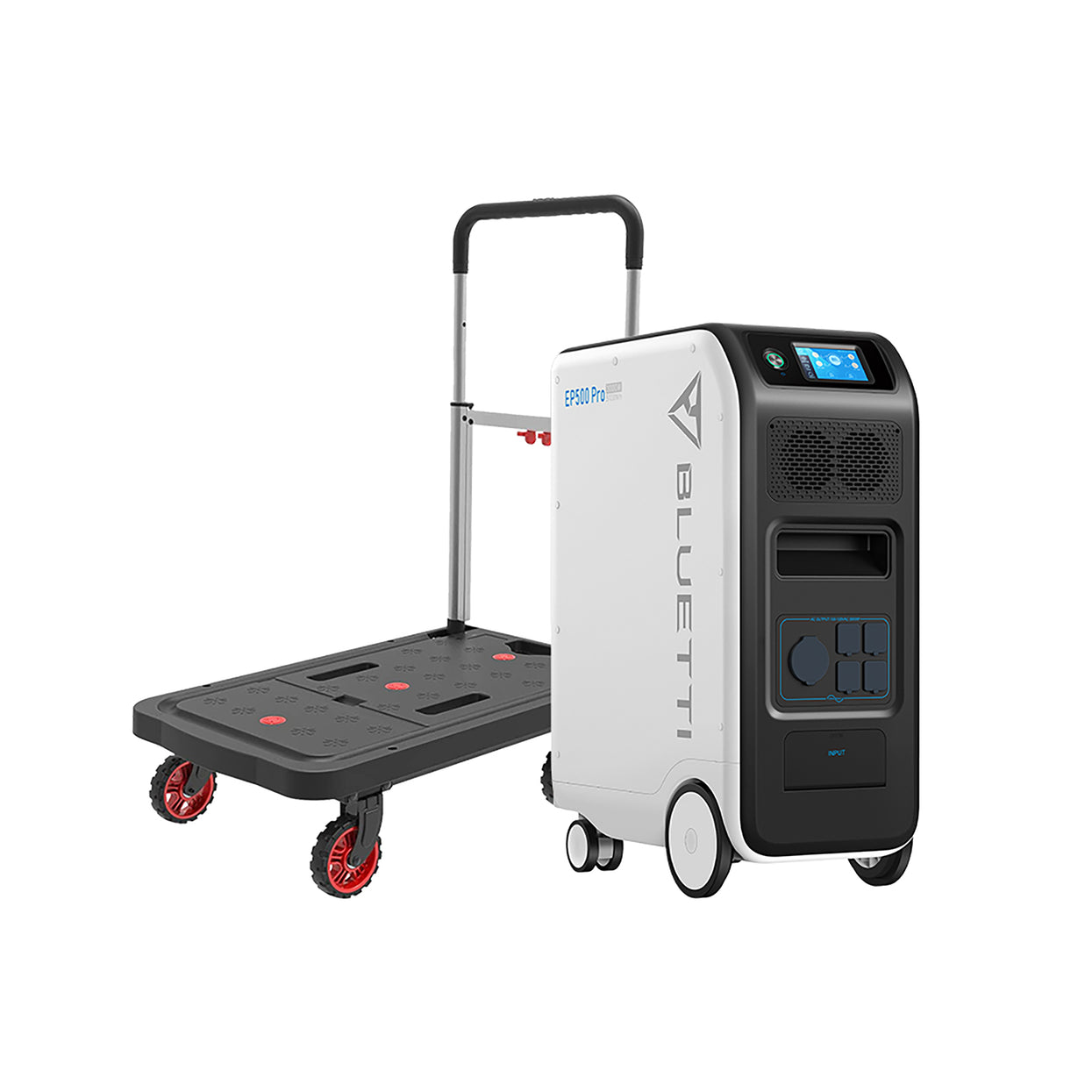 BLUETTI EP500Pro Solar Power Station | 3,000W 5,100Wh+Trolley