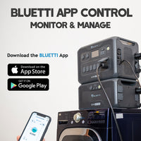 BLUETTI AC300 + 1*B300 + 2*PV220 | Solar Generator Kit+Trolley