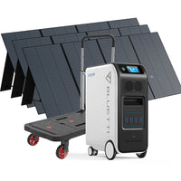 BLUETTI EP500 + 3*PV380 | Solar Generator Kit+Trolley