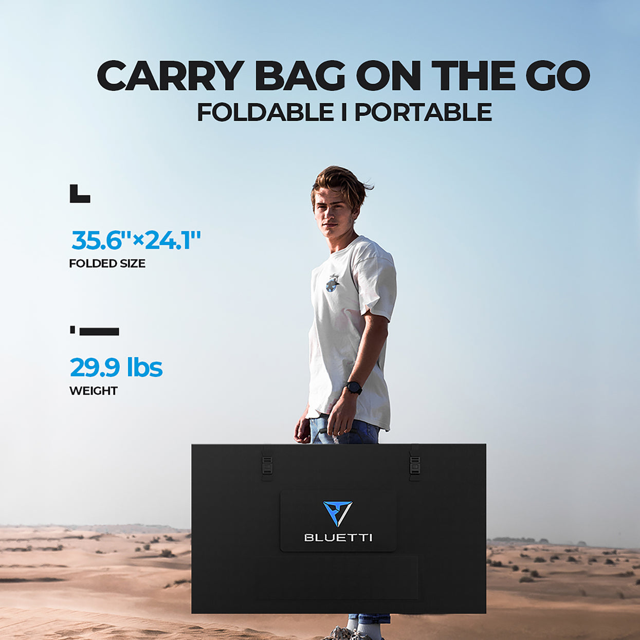 BLUETTI PV380 Solar Panel | 380W